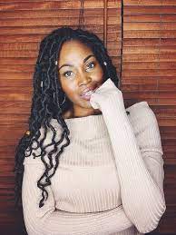 These Are The Best Faux Locs Out There So Natural Looking Lightweight And Stunning I Wake Christabel A Boho Goddess Locs Goddess Locs Faux Locs