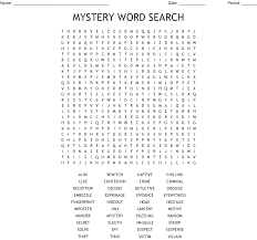 This crossword clue was last seen on june 26 2021 in the popular eugene sheffer crossword puzzle. Forensics Word Search Wordmint