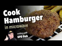 How To Cook Hamburger In The Microwave - Youtube