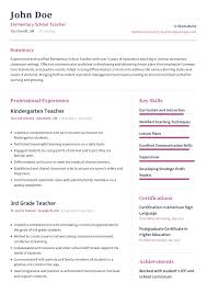Check spelling or type a new query. Elementary School Teacher Resume Example With Content Sample Craftmycv