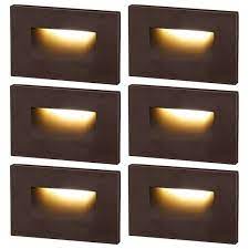 Modern step lights provide peace of mind and added safety while also providing a visually stunning effect that highlights landscaping and outdoor based out of los angeles, ca, alcon lighting's indoor and outdoor led step lights meet strict energy efficient lighting standards and are. Indoor Led Step Lights Wayfair