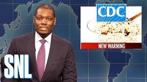 Is colin only funny because deep down he's miserable? Weekend Update Colin Jost And Michael Che Swap Jokes Snl Youtube