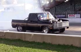 crazy cummins powered chevy c10 drag truck chevytv crazy cummins powered chevy c10 drag