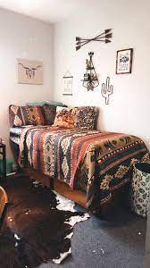 Southwestern College Dorm Western Bedroom Decor Western Rooms Room Inspiration Bedroom