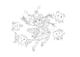Take a look—both the tooth fairy and the tooth she's collecting are all smiles. Funny Tooth Fairy Coloring Page Stock Illustration Illustration Of Happy Graphic 103882225