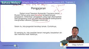 Tawanan komander caucasus karya ruzaini yahya sinopsis ialah ringkasan jalan cerita keseluruhan.novel ini mengisahkan sekumpulan remaj yang berani menempuhi cabaran untuk kembali ke dimensi manusia, setelah ditawan oleh kumbang yang zalim. Topik 22 Novel Tawanan Komander Caucasus Jom Tuisyen