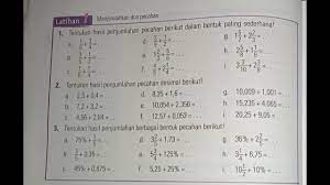 Maybe you would like to learn more about one of these? Pembahasan Kunci Jawaban Esps Matematika Kelas 5 Youtube