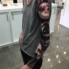 The use of black and white shading, with no color pays a great respect to jack's character, and this wonderful tattoo. Jack Skellington Tattoos By Myttoos Com Facebook