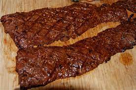 Is flank steak the same as skirt steak? Skirt Steak With 4 Cheese Stuffed Peppers Spanish Rice Charcoal Chuckers