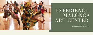 Outside the double doors of malonga casquelord center for the arts stands a flock of women in bright clothing: The Malonga Casquelourd Center For The Arts Reviews Facebook