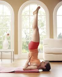 How To Safely Practice A Yoga Shoulderstand Women Cardio Workout Best Cardio Workout Best Cardio