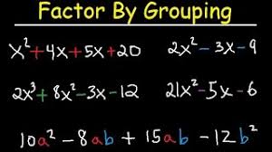 Found worksheet you are looking for? Factor By Grouping Polynomials 4 Terms Trinomials 3 Terms Algebra 2 Youtube