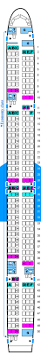Seat Map Continental Airlines Boeing B757 300 Continental
