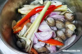 Cicah utk kerang rebus pn sedap. Kerang Rebus Serai Ini Adalah Bellarina Natasya