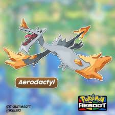 Pokemon Reboot En Instagram Aerodactyl Dna Was Found On A Unusual Fossil Which Scientists Believe Would Revive A Dif In 2020 Pokemon Pokemon Conquest Pokemon Fan Art
