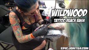 Free tattoos at tattoo conventions. Wildwood Tattoo Beach Bash August 2021 United States