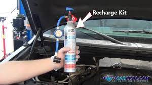 The can says the larger hose coming out of the firewall but somehow the. Automotive Air Conditioner Refrigerant Recharged