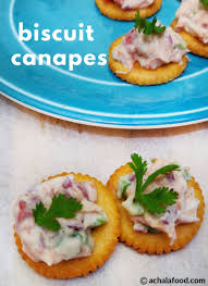 Biscuit Canapes Recipe Canapes Recipes Recipes Starters Recipes