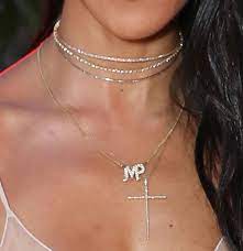 Cz Initial Necklace Initial Necklace Necklace For Girlfriend Kardashian Jewelry