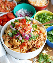 The combination of turkey, lots of vegetables, and spices creates a. Instant Pot Turkey Taco Pasta A Cedar Spoon