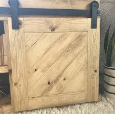 Barn sliding door bar, coffee station, entertainment center tv stand, buffet table, farmhouse table. Barn Door Tv Console Handmade Haven