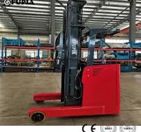 Custom High Quality Pallet Side Shift Forklift 2 Ton Standing Electric  Reach Truck