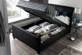 Functional king size platform beds are more than simple beds where mattresses are put on. Super Kingsize Kaydian Allendale Bed Black Sleepland Beds