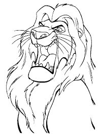 Coloring the lion king is excellent leisure time for a child who loves an animated masterpiece by walt disney studio. Mufasa Lion King Character Coloring Page Free Image Download