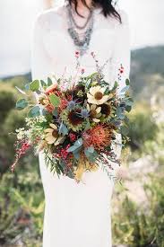 Due to the volcanic soil of santorini, a boho chic wedding is a perfect idea! 20 Bohemian Wedding Bouquets For 2021 Trends Emmalovesweddings