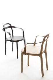 Siro Chair With Armrest Oak And Leather Wooden Chair Dining Chair Design Furniture Design Chair Chair Design Dining Chairs