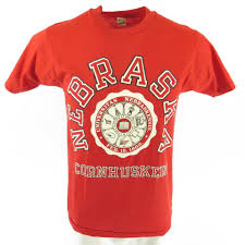 Maybe you would like to learn more about one of these? Vintage 80s Nebraska University Cornhuskers T Shirt Medium Deadstock Huskers The Clothing Vault Cornhuskers Nebraska Nebraska Cornhuskers