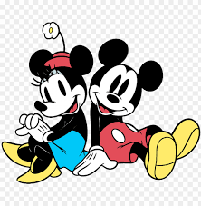 He was created by walt disney and ub iwerks at the walt disney studios in 1928. Classic Minnie Mouse Clip Art Old Mickey Mouse And Minnie Png Image With Transparent Background Toppng