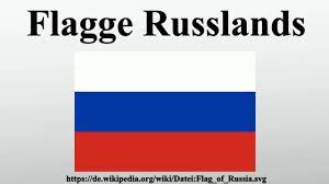 Russland is as greßte land auf da wöd. Flagge Russlands Youtube