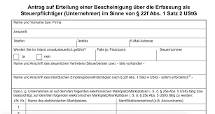 I have filed the tax return in the prescribed format and provided all the necessary documents with the return in tax office. German Tax Certificate Vat And Steuernummer For Amazon Sellers Going Marketplaces