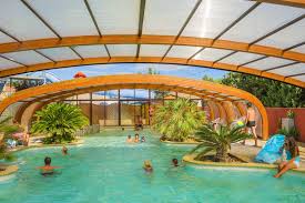 A yacht and fishing craft harbor is situated within the river mouth. Camping Vignes D Or En Bord De Mer A Valras Plage Languedoc Roussillon