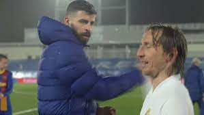 Последние твиты от luka modrić (@lukamodric10). Real Madrid Vs Barcelona 2021 Clasico Modric To Pique You Re Waiting To Complain Eh Marca
