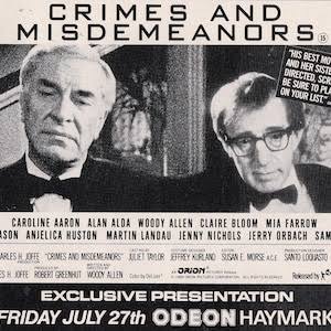 Crimes Misdemeanors - Etsy
