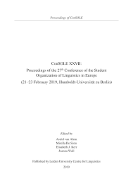 Https Www Universiteitleiden Nl Binaries Content Assets Geesteswetenschappen Lucl Sole Console Xxvii Pdf