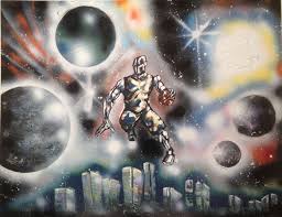 They follow their motto.dream big work hard and stay humble. Basketball Dreams Patrick Carlson Paintings Prints Astronomy Space Galaxies Solar System Artpal