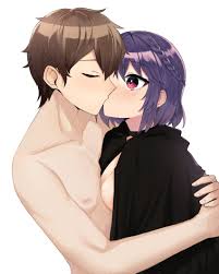 Rule 34 - 1boy 1girls Black Cape Braid Breasts Cape Couple Fault Milestone  Female Hug Kissing Kissing Naked Cape Nude Nude Male Nude Male Clothed  Female Pink Eyes Purple Hair Ritona Reighnvhasta
