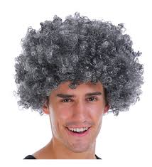 Himarry Gri Renk Kabarık Bonus Peruk Afro Takma Saç