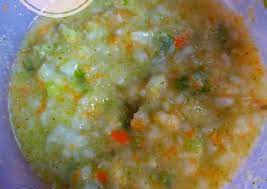Bayiku 6 bulan, dirumah ada ubi kuning/oren aku buat saja menjadi snack mpasi aku berikan ketika jam makan siang. Resep Mpasi 8 Bulan Sop Ayam Yang Sempurna Enak Dan Sederhana Ala Rumahan