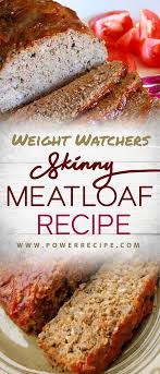 8 weight watchers meatloaf freestyle
