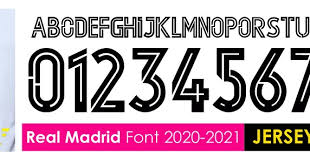 Nike s 2018 world cup fonts typography lovers this is for you image 2 jersey font sports fonts football fonts. Real Madrid Font 2020 2021