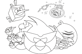 Angry birds kids coloring pages free printable kids coloring pages. Angry Birds Coloring Pages Overview With Crazy Cool Birds