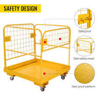 Amazon.com: KODOM Forklift Safety Cage 36''x36'' Heavy Duty ...