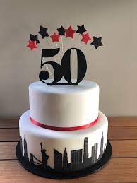 50th Birthday Cake 50th Birthday Cake City Cake Cake