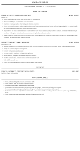 View this sample resume for accounts receivable, or download the accounts receivable resume template in word. Accounts Receivable Associate Resume Sample Mintresume