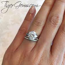 Tigergemstones Shared A New Photo On Etsy Round Solitaire Engagement Ring Wedding Rings Solitaire Women Rings