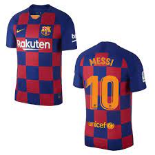 Barca, wie der club auch genannt wird, kann auf 977 ergebnisse für barca trikot. Nike Fc Barcelona Trikot Home Herren 2019 2020 Messi 10 Sportiger De
